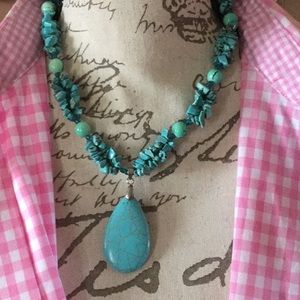Turquoise necklace NECKLACE VERY PRETTY